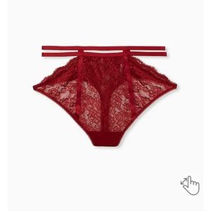 Torrid size 2 lace strappy hi cut